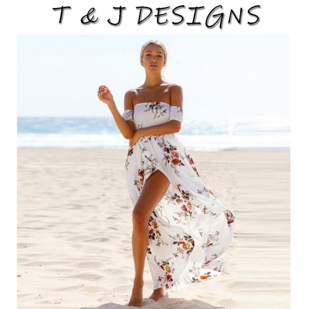 Off Shoulder Summer Floral Dress NEW *** LAST ONE